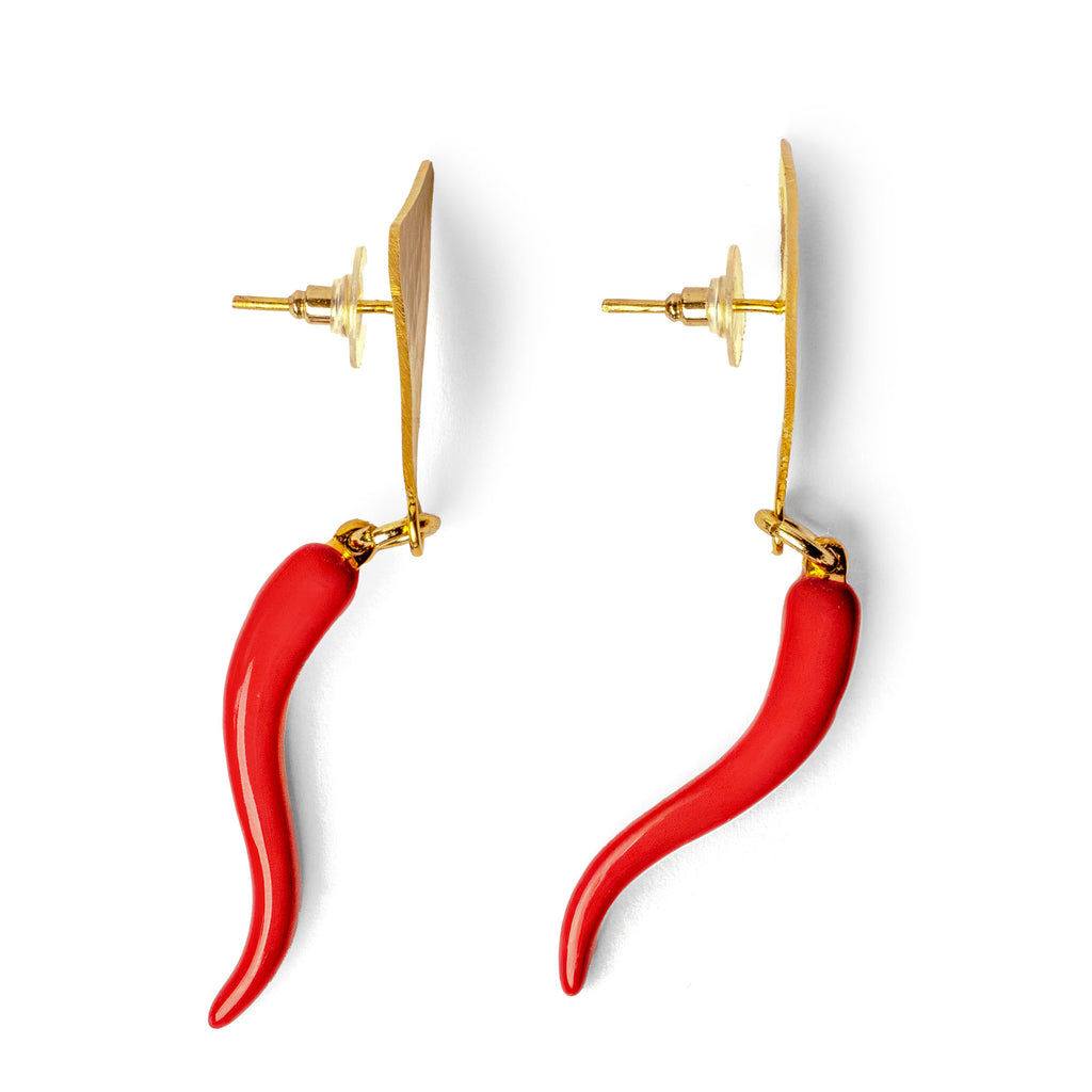 Chilli Triangle Earring