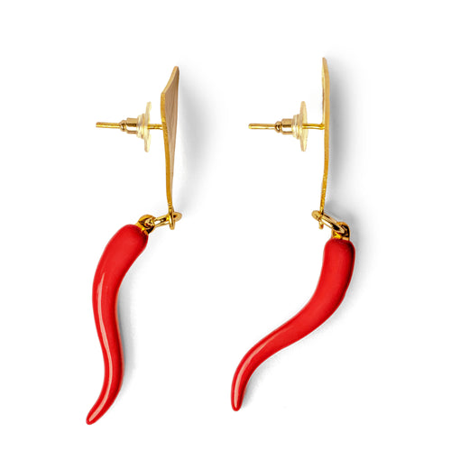 Chilli Triangle Earring