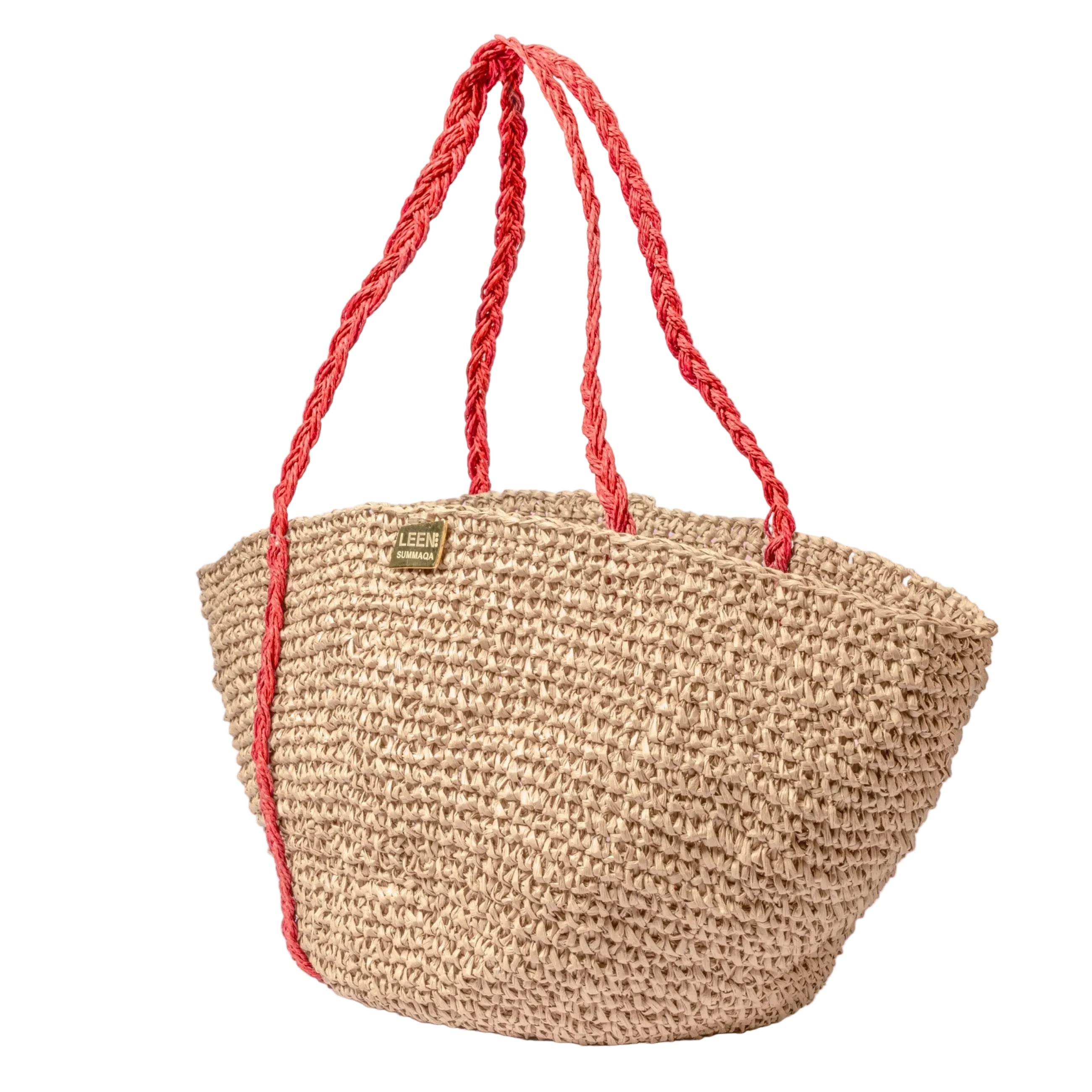 Leila Raffia Bag